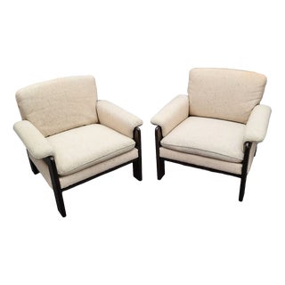Mid-Century Armchairs, 1960s, Set of 2 For Sale
