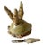 Metal French Cheese Spreader in the Shape of a Shell with Four Knives For Sale - Image 7 of 7