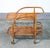 Italian design food trolley from the 70s, in bamboo wood origin italy period 70s designer the line of the trolley is...