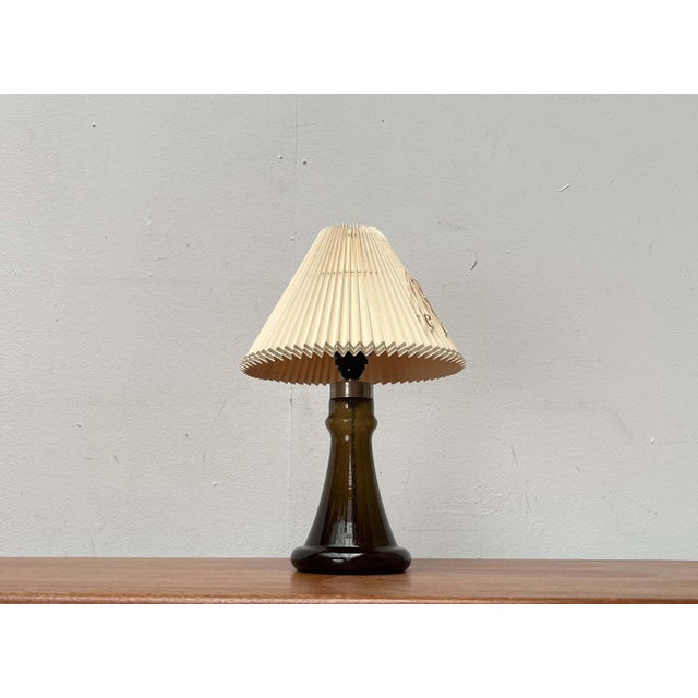 Mid-Century Modern Danish Model Park Clear Glass Table Lamp by Hsin-Lung Lin for Holmegaard, 1960s For Sale - Image 9 of 18
