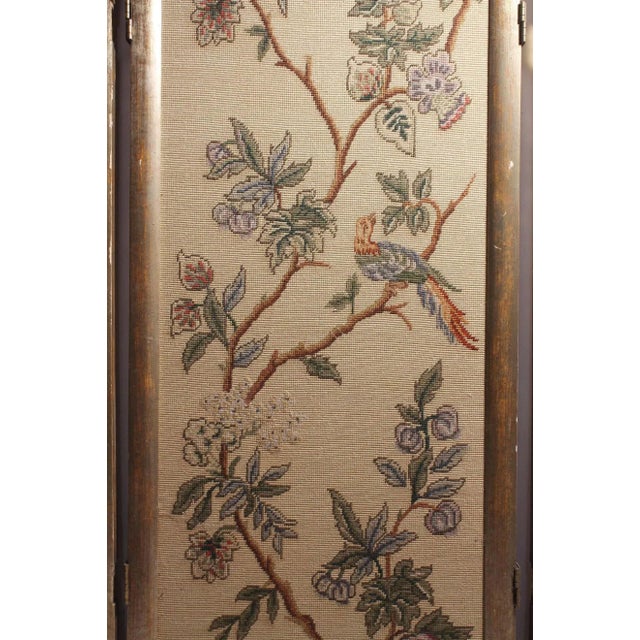 Vintage Italian Chinoiserie Room Divider Screen For Sale - Image 10 of 13
