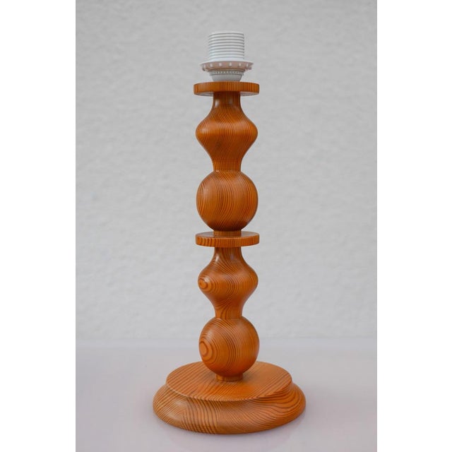 Table Lamp from Markslöjd, Sweden, 1970s A striking and large-scale Swdish table lamp from the 1970s. with its clean yet...