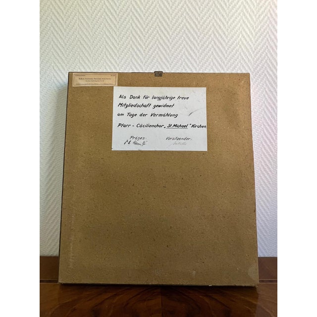 1920s F. Brockmann, Sistine Madonna (Detail) No. 574, 1920s, Print, Framed For Sale - Image 5 of 6