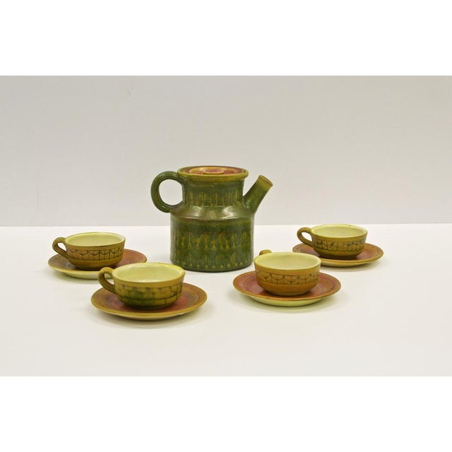 Alessio Tasca Coffee Set, 1960s, Set of 5 For Sale - Image 6 of 6