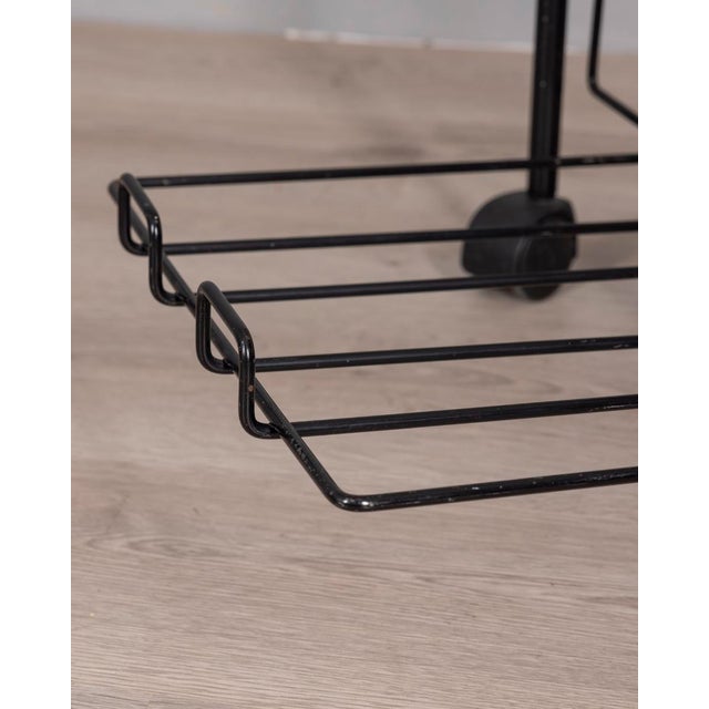 Vintage Teulada Trolley by Lluis Clotet and Oscar Tusquets Blanca for Zanotta, 1990s For Sale - Image 11 of 13