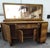 Italian Art Deco Credenza with Walnut Veneered Mirror For Sale - Image 5 of 9