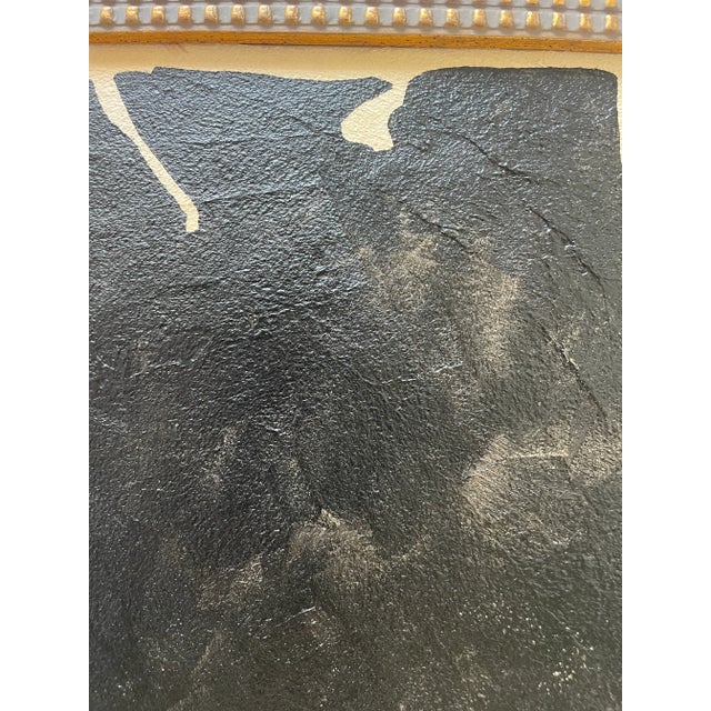 2025 "Pianta Groviera" Abstract Minimalist Painting on Canvas by Artist r.k. Red For Sale - Image 4 of 4