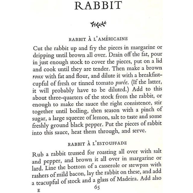 Paper "Good Poultry and Game Dishes: With a Note on the Cooking of Wildfowl" 1953 Heath, Ambrose For Sale - Image 7 of 7