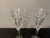 Glass Vintage Waterford Crystal Millennium Heart Love Collection Champagne Toasting Flutes 9 1/4" Tall; Wedding Champagne Toast - a Pair For Sale - Image 7 of 9