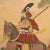 Japanese Pre-1940 Showa Era Japanese Print on Silk "Samurai" For Sale - Image 3 of 12
