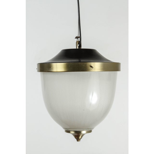 Italian 1960s Vintage Mazzega Murano Pendant Light For Sale - Image 3 of 7