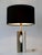 Mid-Century Modern Brushed Aluminum Table Lamp, 1970s For Sale - Image 11 of 18