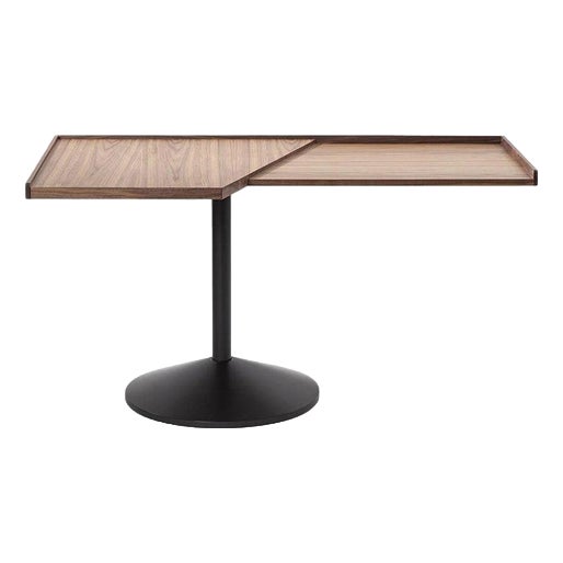 Wood and Steel Stadera 840 Table by Franco Albini for Cassina For Sale