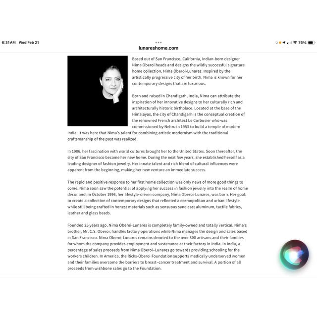 Modern 1990s Nima Oberoi-Lunares of San Francisco-Serving Tray/Condiment Server For Sale - Image 3 of 7