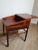 Wood Scarce Antique Slant-Front Mahogany Inlaid Drafting Desk Architect's Table For Sale - Image 7 of 11
