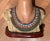 Tan Vintage Composite Painted Egyptian Bust For Sale - Image 8 of 13
