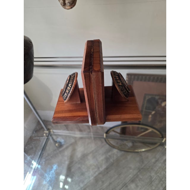 1970s Texas A&m University Bookends From 1978 For Sale - Image 5 of 11