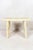 Vintage Rustic Square Stool in Elm Wood For Sale - Image 5 of 5