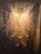 Mid-Century Modern 1980s Pair of Gold Leaves Murano Glass Sconces, Mid Century Modern For Sale - Image 3 of 10