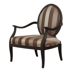 Regency Style Custom Upholstered Arm Chair