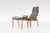 Set of Vintage Grey Sheepskin Lamino Lounge Chair and Ottoman by Yngve Ekström for Swedese For Sale - Image 3 of 7