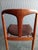 Johannes Andersen Danish Round Teak Dining Table with Juliane Chairs by Johannes Andersen for Vejle Mobelfabrik, 1960, Set of 5 For Sale - Image 4 of 14