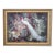 Large Oil on Canvas Peacock Painting - Artist Signed For Sale