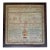 Antique Signed and Dated 19th Century Needlework Sampler For Sale