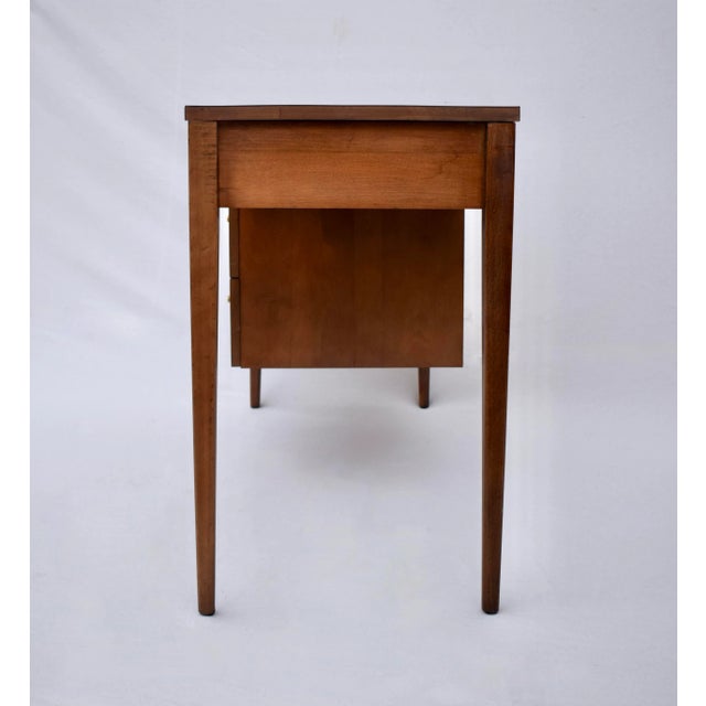 1950s Mid-Century Modern Paul McCobb Desk and Chair Set, Birch and Laminate For Sale - Image 5 of 13