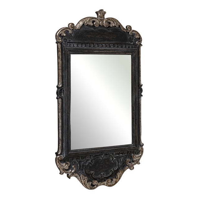 Baroque Style Wall Mirror, Late 19th-Early 20th Century For Sale