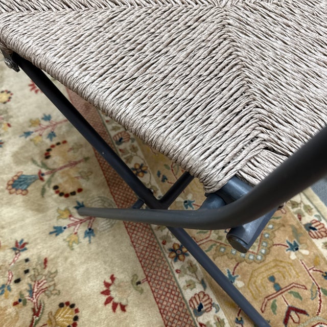 Black Crate & Barrel San Onofre Chairs, Pair For Sale - Image 8 of 12