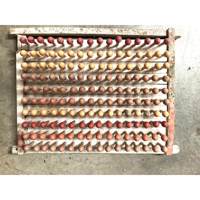 Unique wall art - Industrial factory salvage used to create extraordinary texture and a timeless look. The balloon molds...