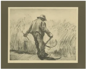 Vincent Van Gogh, The Reaper, 1928, Portfolio Print