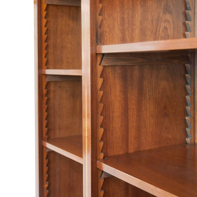 English Satinwood Inlaid Mahogany Triple Bookcase Chairish