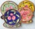 LastCHANCE!8 Pieces Made in Portugal Hand Painted and Glazed Plates For Sale - Image 13 of 16