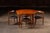 1960s Vintage Hans Olsen "Roundette" Dining Suite With 7 Chairs by Frem Røjle For Sale - Image 5 of 18