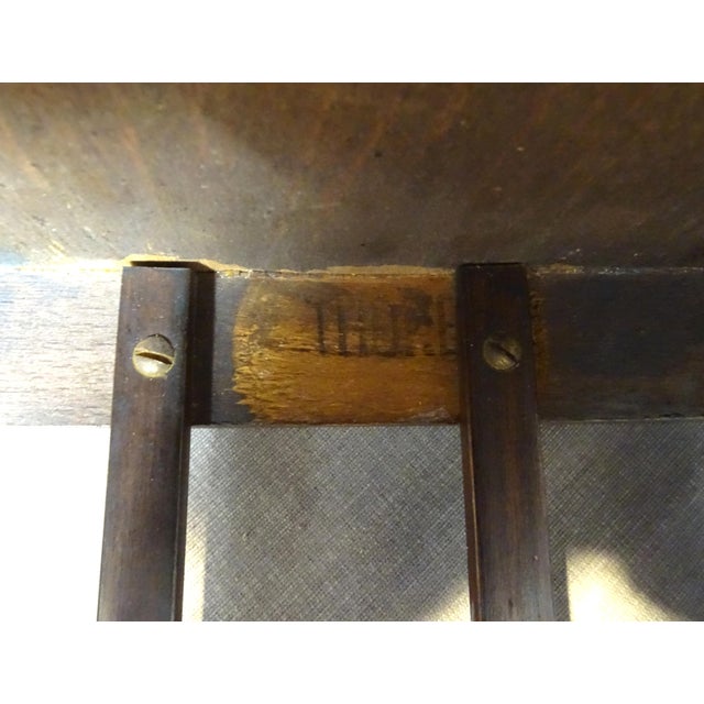 Vintage Coffee Table by Gustav Siegel for Gebrüder Thonet, 1905 For Sale - Image 9 of 10