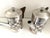 Tea and Coffee Service in Silver-Plated Metal from A.S., 1930s, Set of 2 For Sale - Image 3 of 11