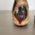 German Multi-Color Fat Lava Op Art Pottery Vase from Bay Ceramics, Set of 2 For Sale - Image 4 of 18