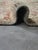 1980s Handmade Faded Berber Wool Rug - 10 X 6.4 Ft For Sale - Image 4 of 9