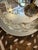 Murano Antique Italian Venetian Mirror Tray With Gilt Metal Handles and Gold Flecking For Sale - Image 4 of 11