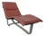 Leather Lounger by Ingmar Relling for Westnofa, Norway, 1970s For Sale