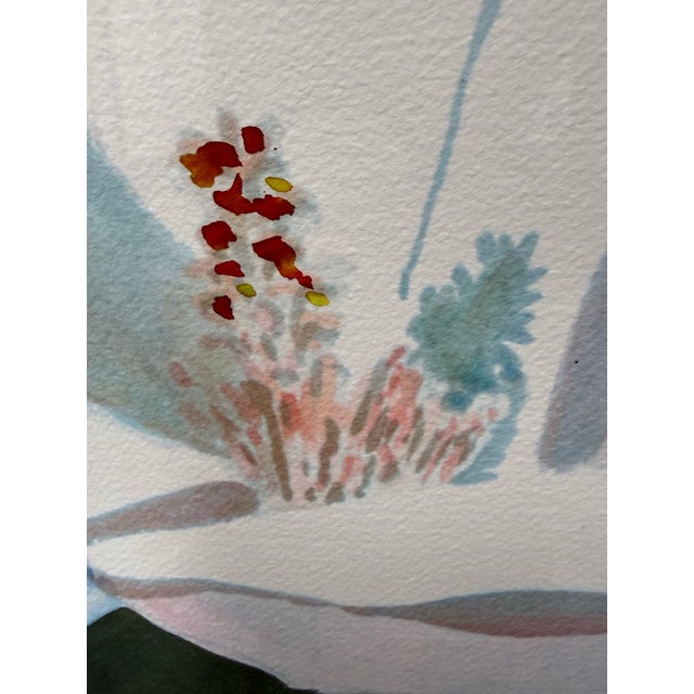 Sally Bookman “Magnolia Blossoms” Limited Edition Lithographic Print, Edition 4 of 400 For Sale - Image 9 of 12