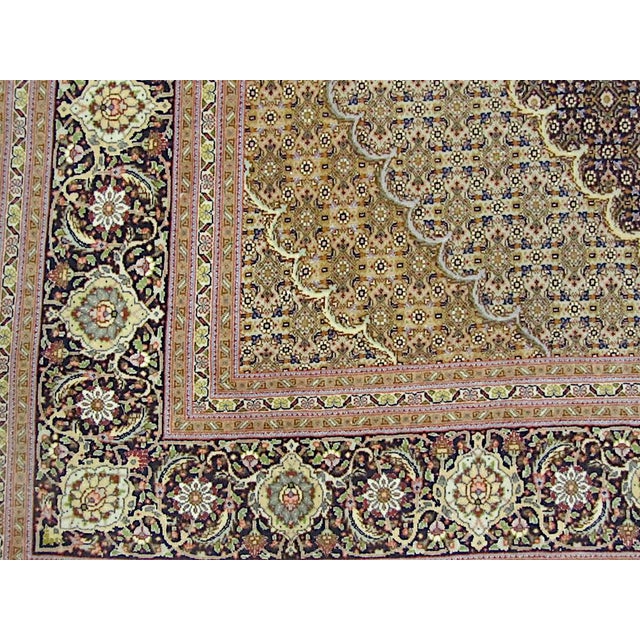 Tabriz Mahi Rug, 2000s For Sale - Image 9 of 14