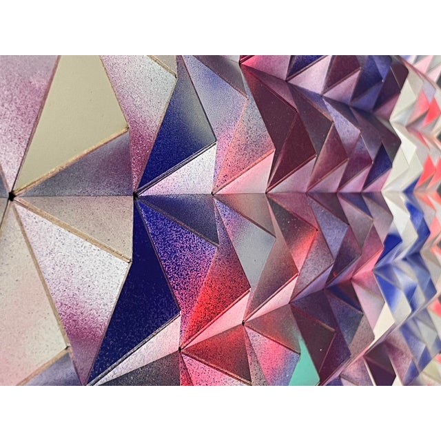Sebastian Welzel, Fis-9 Topographie, 2026, Laminated Cardboard, Limited Edition 1 of 1 For Sale - Image 4 of 11