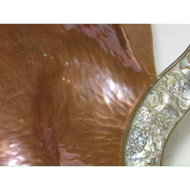 Metal 1960s Los Castillo Style Mexican Copper Fish Dish For Sale - Image 7 of 15