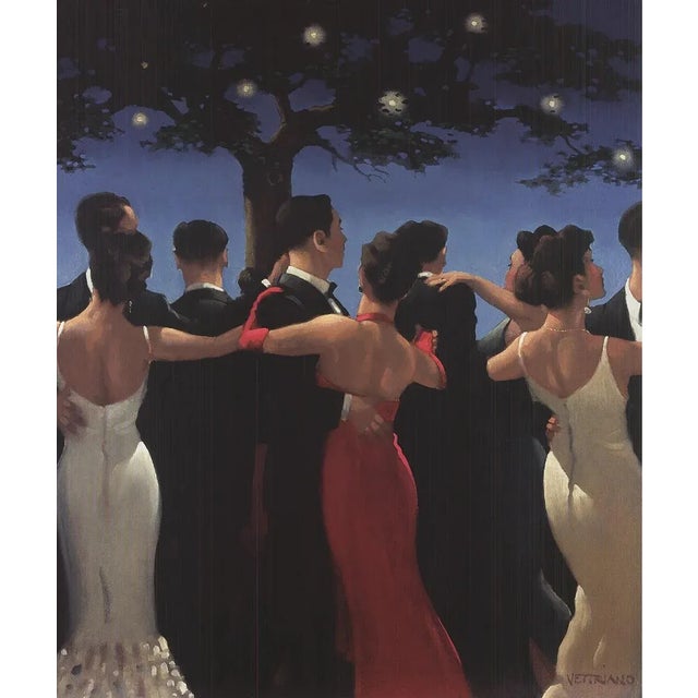 Artist: Jack Vettriano Title: Waltzers Year: 2000 Signed: No Medium: Offset Lithograph Paper Size: 31.5 x 23.75 inches (...
