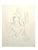Jean Cocteau, Young Girl, Lithograph, 1956 For Sale - Image 3 of 9