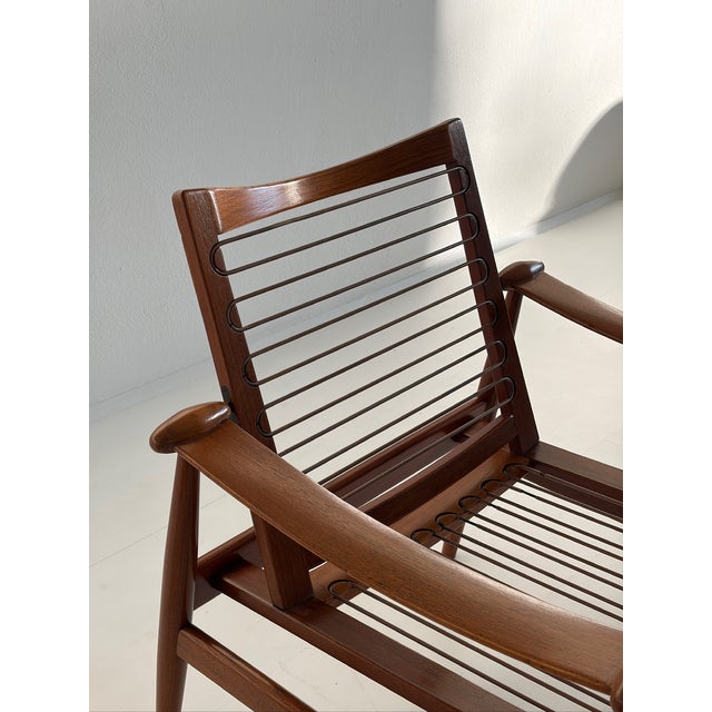 Wood Model 133 Chairs by Finn Juhl for France & Son, 1950s, Set of 2 For Sale - Image 7 of 18