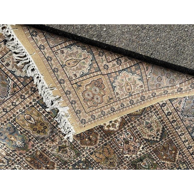 Large Country House Rug in Wool For Sale - Image 12 of 13